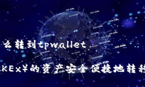 欧易的资产怎么转到tpwallet

如何将欧易（OKEx）的资产安全便捷地转移到TPWallet？